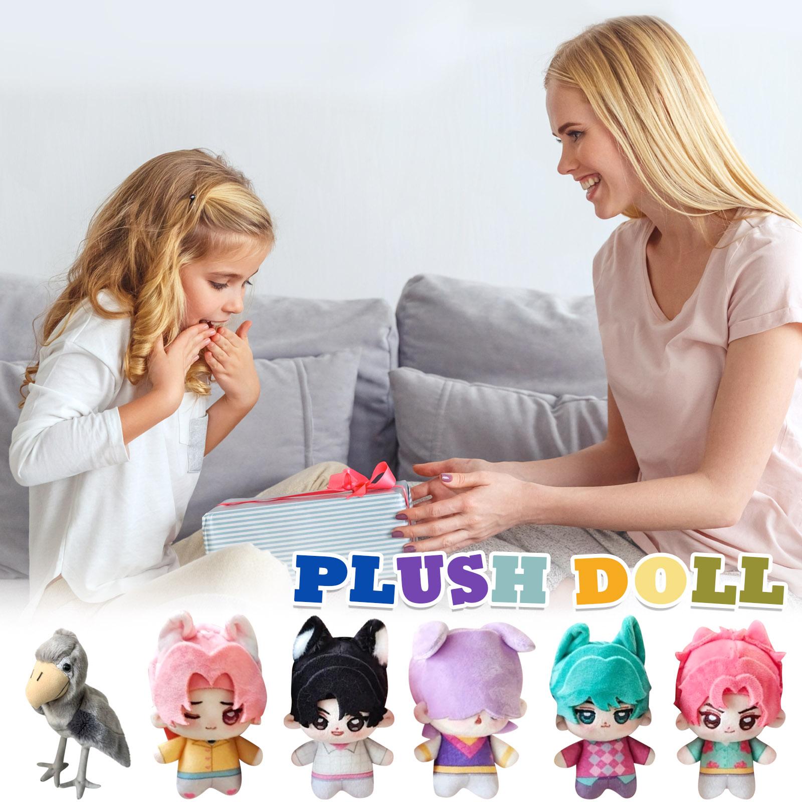 

Плюшевая кукла, Игрушка в подарок, Мультфильм, Детская тряпичная кукла, Детская подарочная подушка One Size