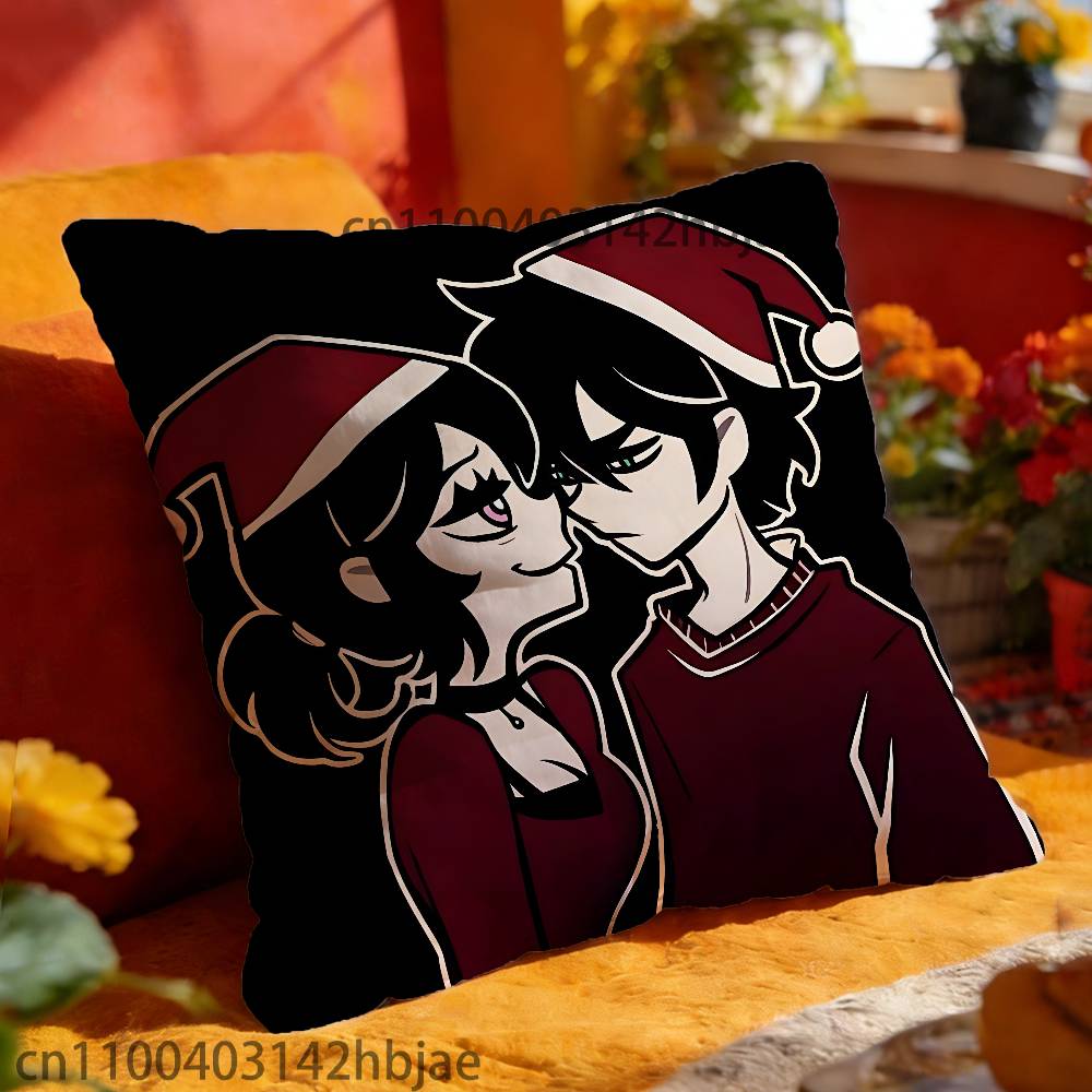 The C-Coffin of Andy and Leyley Pillow Case For Sofa Decor Car Office Room Printing Cushion Cover Decorations and Protector