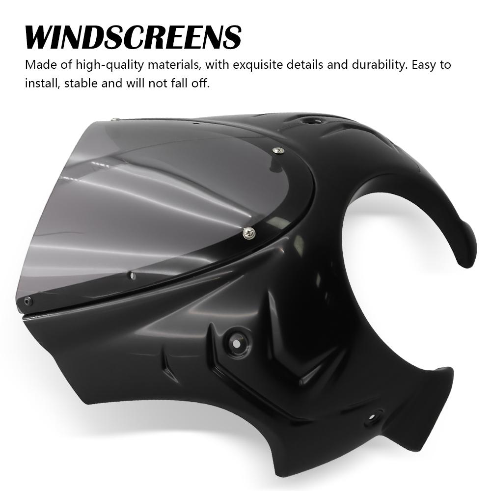 Motorcycle Accessories Headlight Fairing Front Head Windshield Cover Windscreen For SV 650X 2020 SV650X 2019 SV 650 X