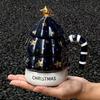 Christmas Tree Ceramic Coffee Mug with Lid ,Reusable, Dishwasher Safe, Perfect for All Seasons, Gifts