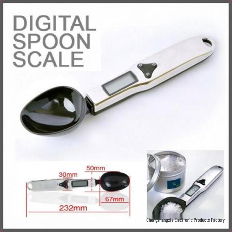 Electronic Measuring Spoon Scale for Precise Kitchen & Baking - Household Food & Gram Weight Scale
