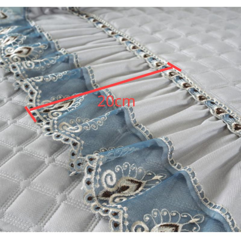 Cotton Swallowtail Style Sofa Cover European Thickened Lace Sofa Bed Cover Sofa Lattice Pillow Non-slip Sofa Towel Combination Living Room Home Decor