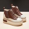 High-Top Schuhe - Neuer Herbst-Winter-Stil Vielseitige Einzelne Schuhe, Sportliche und Lässige Sneaker für Damen