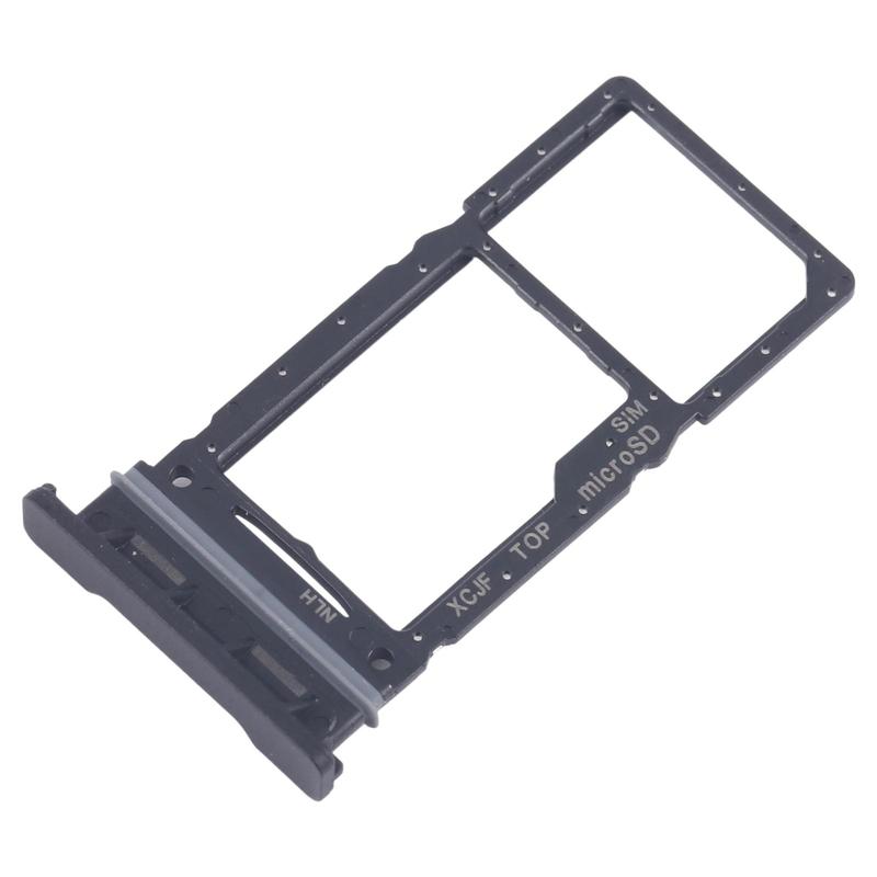 Für Samsung Galaxy Tab Active5 5G SM-X306 Original SIM-Kartenfach + Micro-SD-Kartenfach (Schwarz)