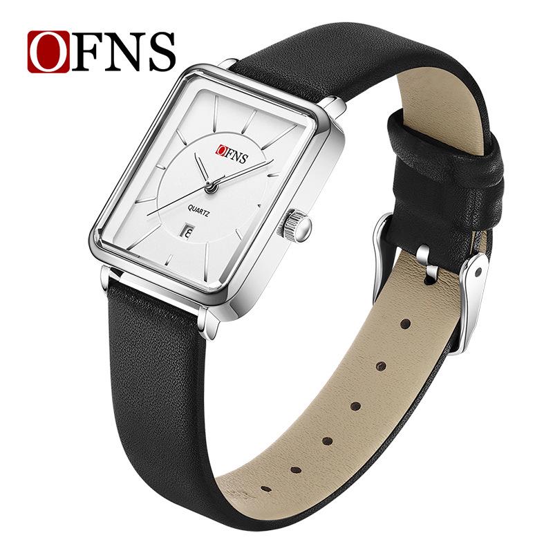 Ofns Bestseller Retro Women s Square Quartz Wristwatch - Elegant, Simple, Waterproof, with Calendar