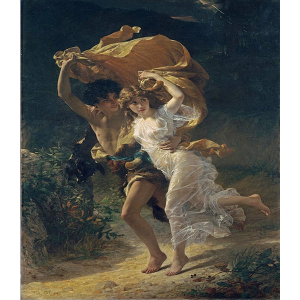 Paar Western Ölgemälde Poster und Drucke Lustige Porträt Leinwand Wand Kunst Retro Hause Dekorative Malerei Zimmer Cuadros