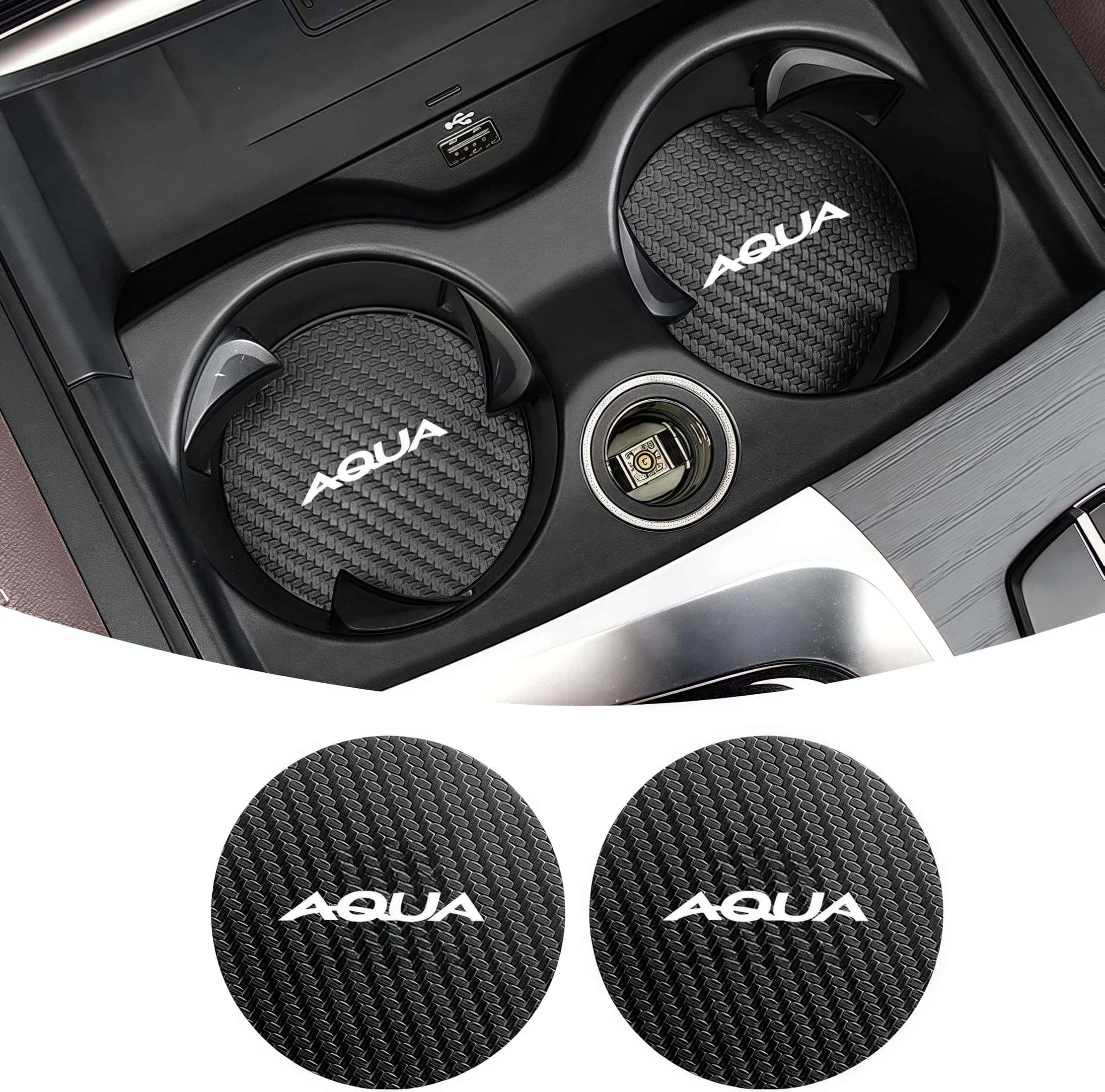 Aqua Cup Mat Car Drink Pocket Mat AQUA Aqua X Z G GR Lightweight Aqua application чёрный
