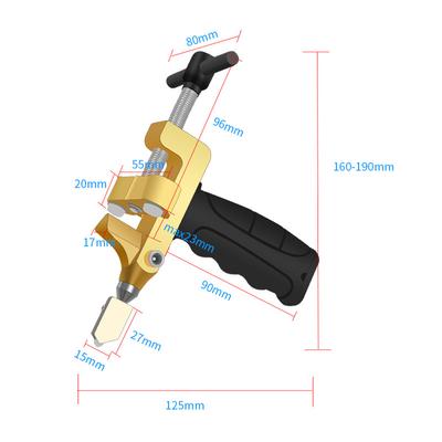 2 em 1 cortador abridor portátil portátil cortador de telha cerâmica ferramenta de corte de telha cerâmica