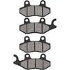 Road Passion Front and Rear Brake Pads Compatible with SUZUKI STREET BIKES Burgman/Skyware AN 400 K/Z/L/A 2007-2015 KAWASAKI DIRT BIKE KL 650 E