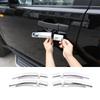 8 Pcs For Land Rover Freelander 2 2007-2012 For Discovery 3 ABS Car Exterior Door Handle Decoration Sequined Car Accessories