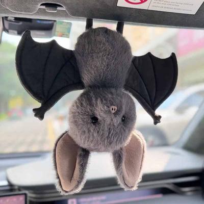 Linda Imagen de Murciélago JC Muñeco de Peluche Tacto Suave Puede Cambiar Varias Formas Colgante Coche Decoración Divertida Creatividad Festival de Halloween Juguete Regalo