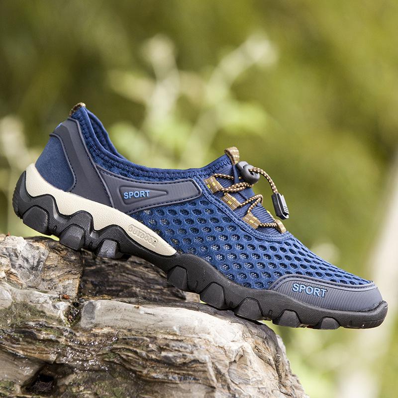 Zomer Heren Mesh Sneldrogende Waterdichte Sportschoenen - Casual Strand & Water Schoenen