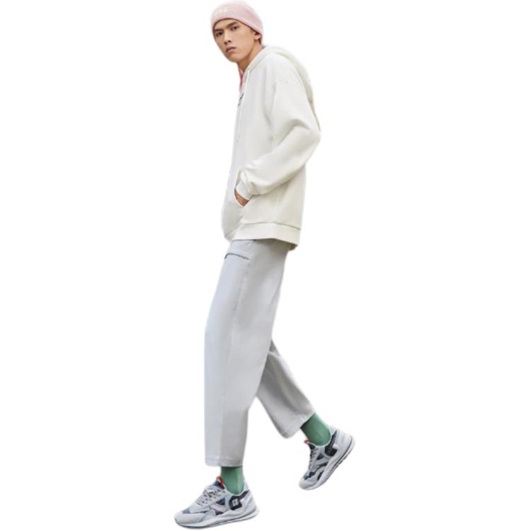 Li Ning Sports Fashion Collection Sweatshirt Unisex Ivory AWDRD42-7