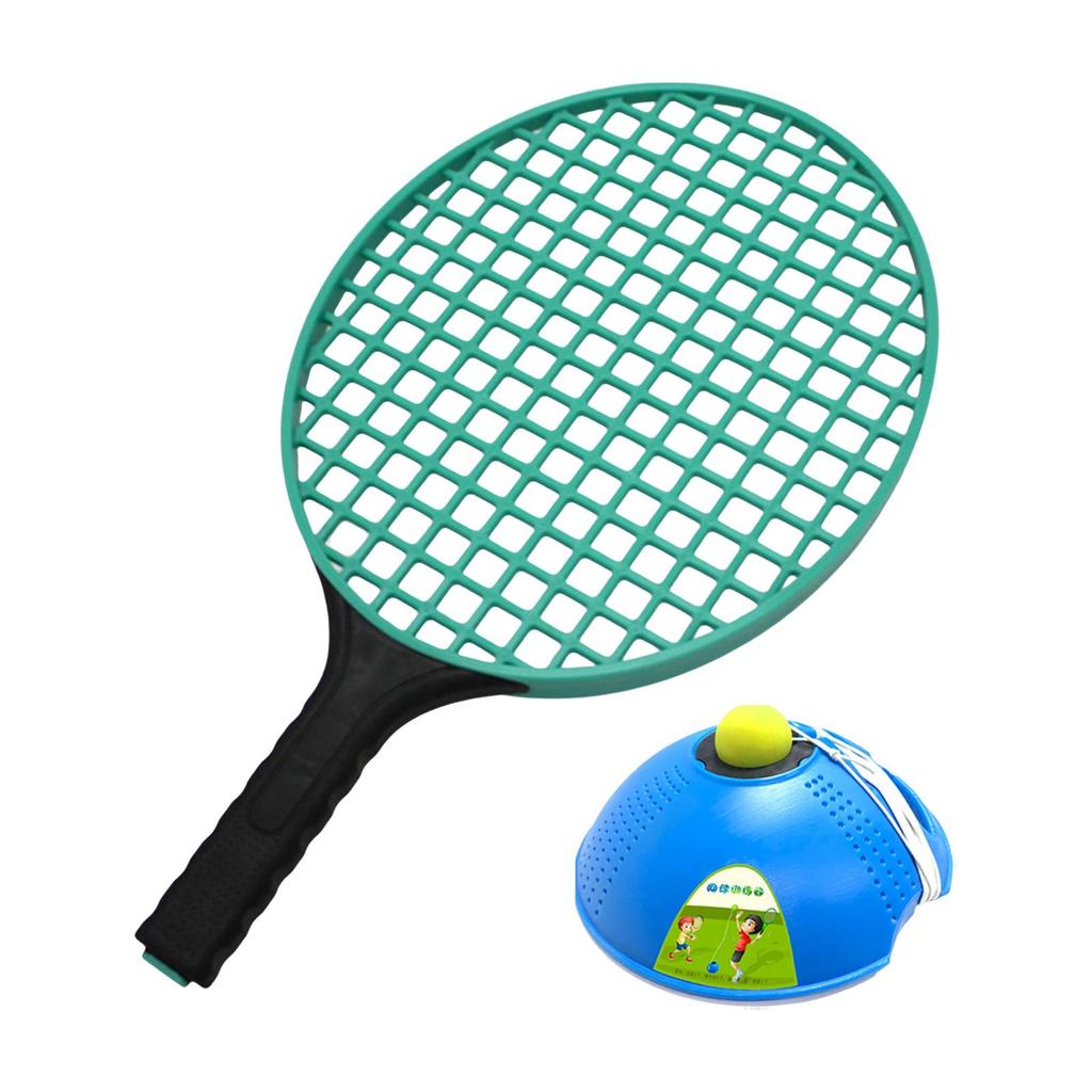 Kids Tennis Rackets Single Trainer for Garden Backyard Outdoor Indoor