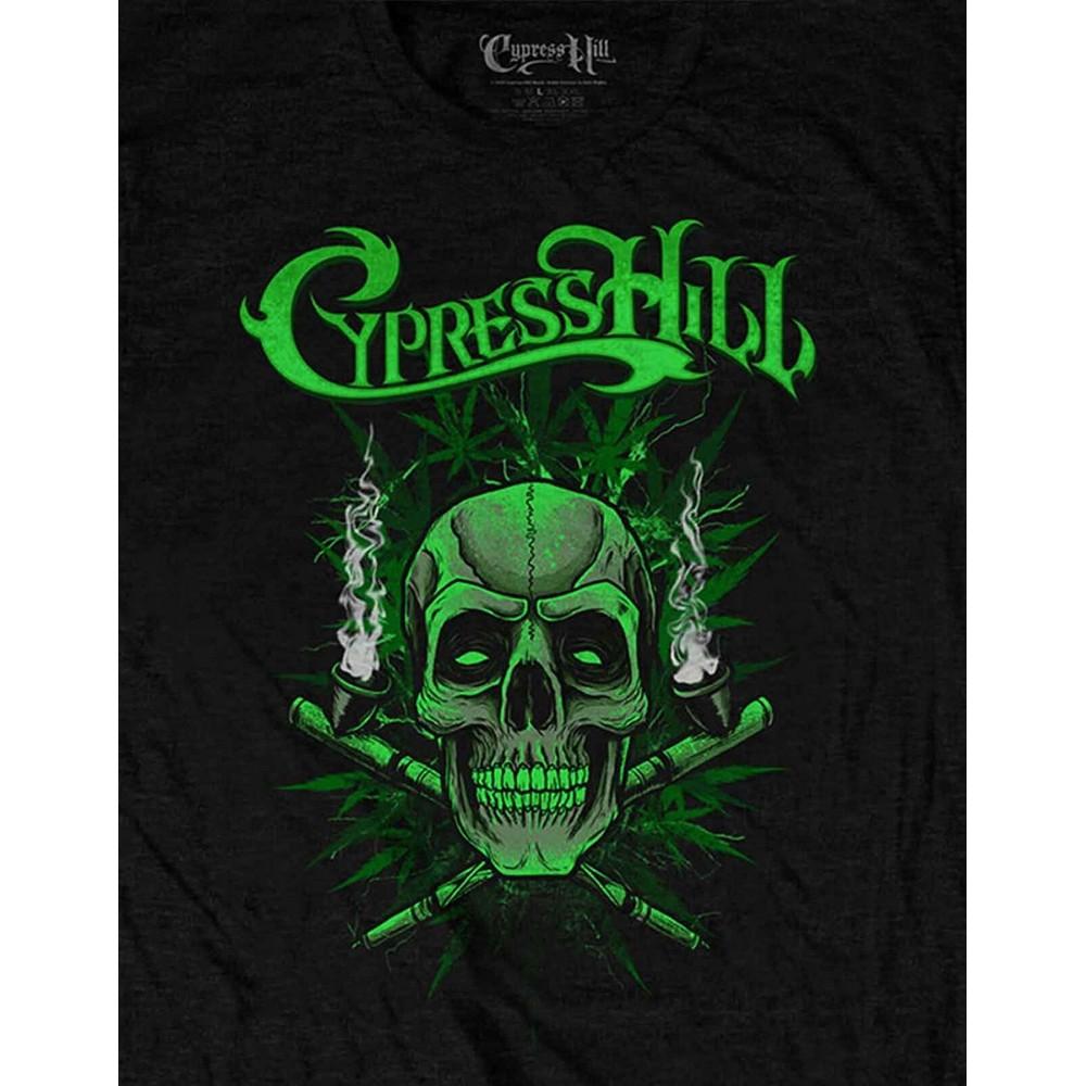 Cypress Hill Unisex Adult Twin Pipes T-Shirt
