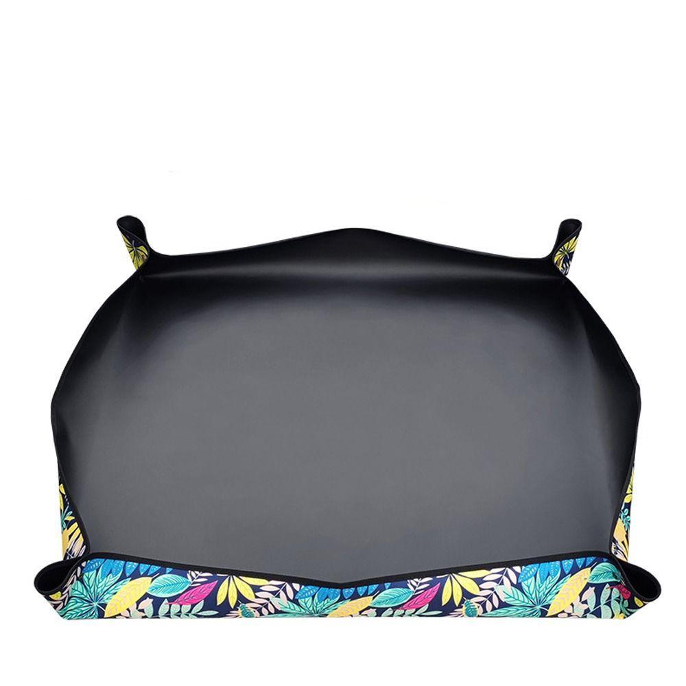 

Высококачественный печатный коврик для пересадки растений Oxford, водонепроницаемые сменные горшки для почвы, креативные складные коврики для пересадки