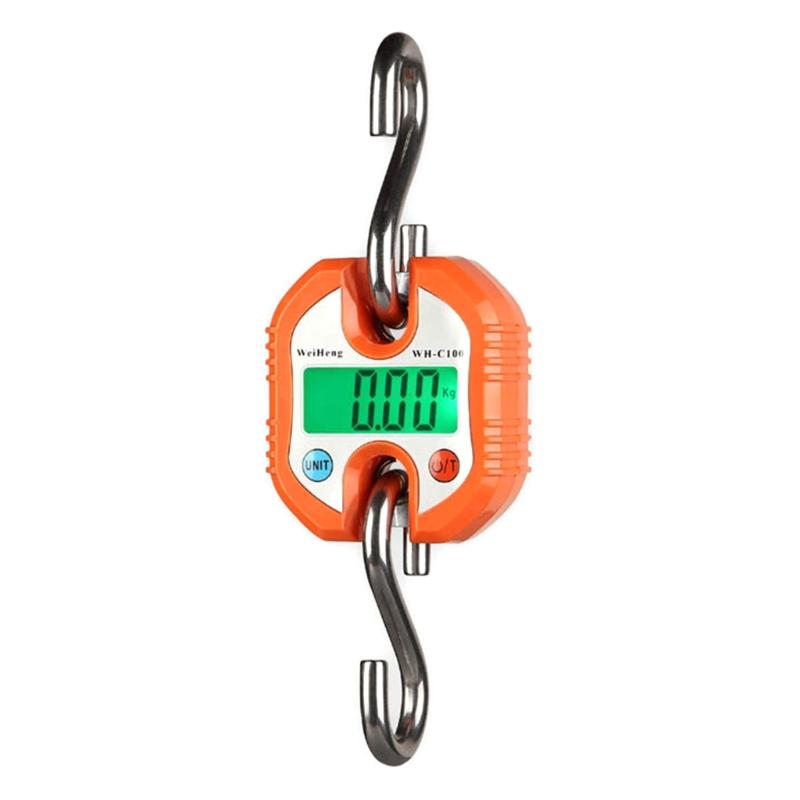 Portable Scale Digital LCD-Digital Display Electronic Luggage Hanging Hook Suitcase Travel Weighs Baggage Weight Balance