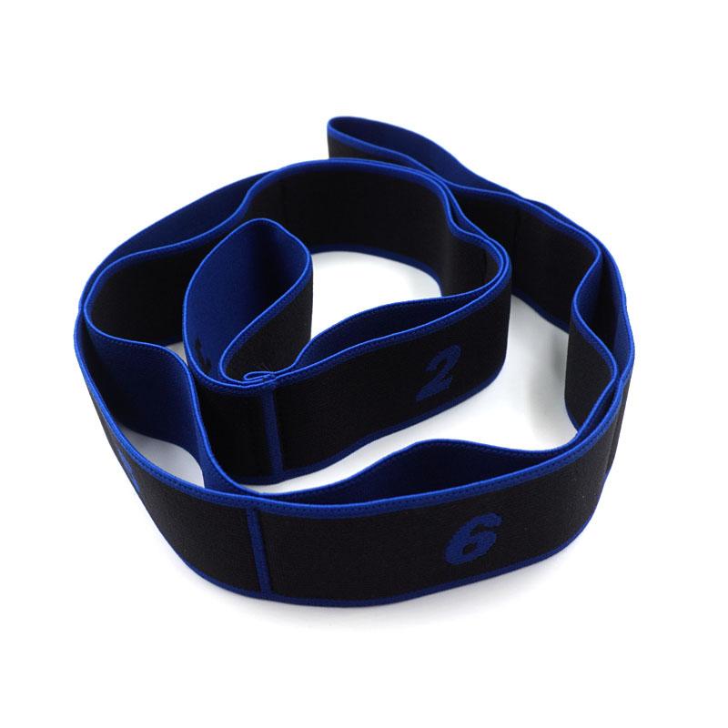 High Quality Customized Yoga Mat Strap Ballet Elastic Jacquard Logo Stretching Resistance Band Spandex/Nylon 40mm Convenient