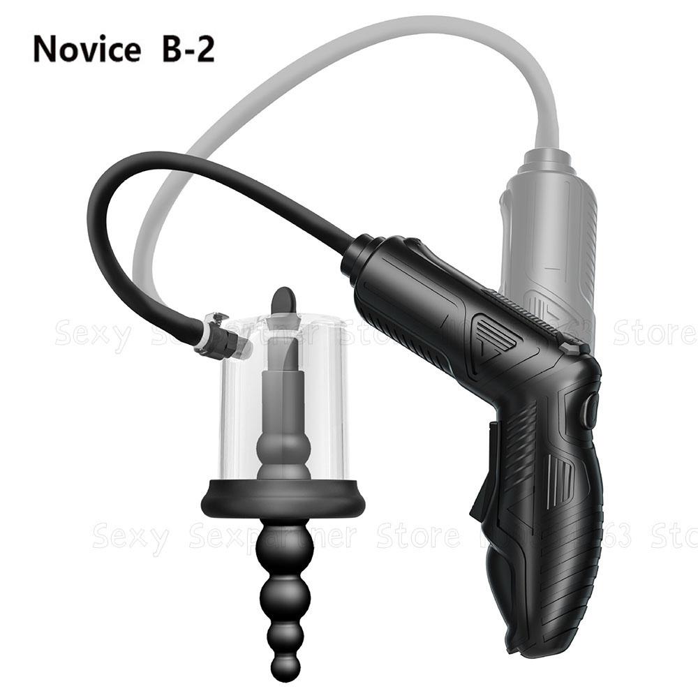 Male Electric Anal Prostate Massager Vacuum Vestibular Suction Stimulate Alternative Sex Toys Anal Toys Silicone Anal Plug
