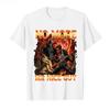 Summer 2026 New Crafty Alpha Wolf Emoji Print Tshirt High Quality Fashion Casual Breathable Mens Crew Neck Print Tshirt