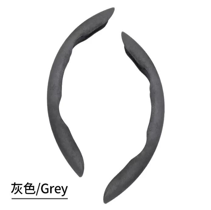 For Jaguar F-TYPE Car Steering Wheel Cover 38CM Anti-Slip Suede Steering Wheel Cover Auto Decoration Accessory PP32
