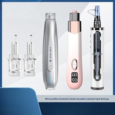 Microcrystalline Pen, Beauty Salon Household Water Light Instrument, Electric Micrjavascript:oneedle Introducer, Face Self-watering Light Pen