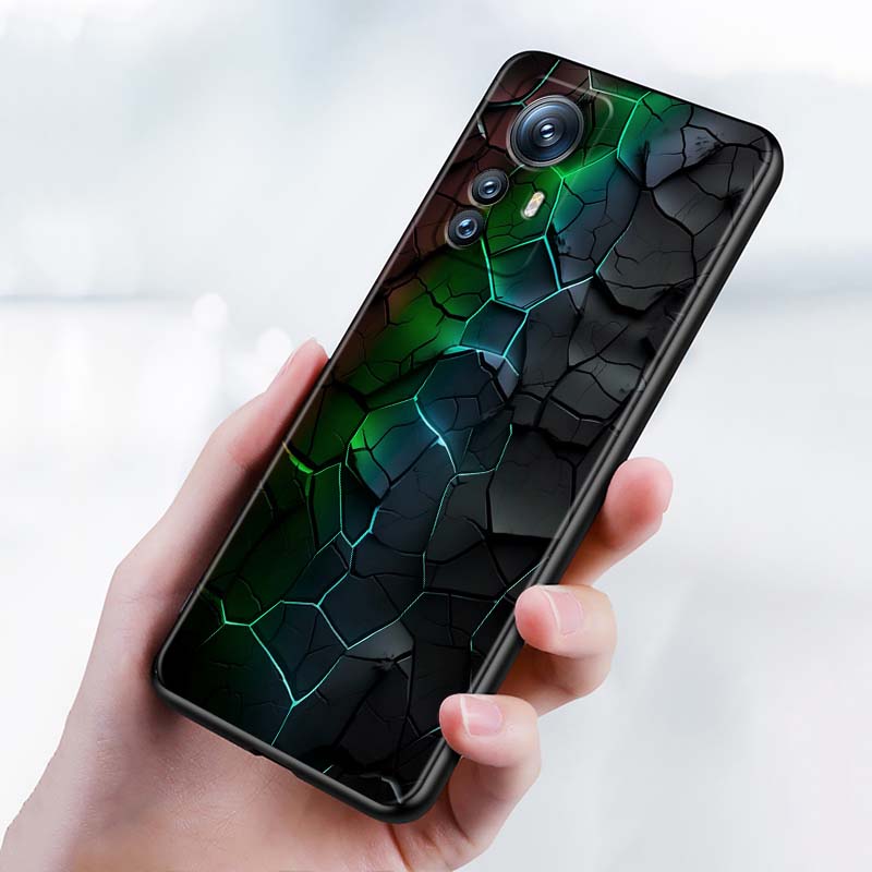 Creative metal style pattern For Xiaomi Mi 15 14 13 13T 12 12T 12S 11 11i 11T Pro Ultra Lite 5G Black Soft Phone Case
