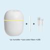 New Portable USB Ultrasonic Air Humidifier & Essential Oil Diffuser Car Purifier Aroma Mist Maker with LED Lamp & Romantic Light