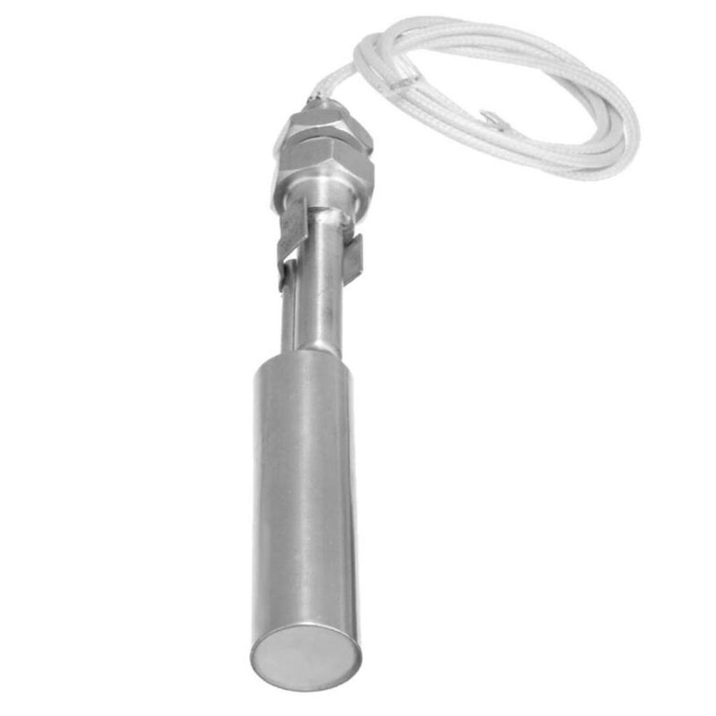 Liquid Water Switch Level Sensor Stainless Steel Float Switch M10x1.5 Thread 0-220V