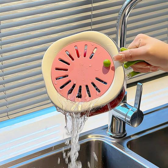 Fruit Strainer with Folding Handles Efficient Berry Rinsing Basket Draining Container for Washing Fruits And Vegetables