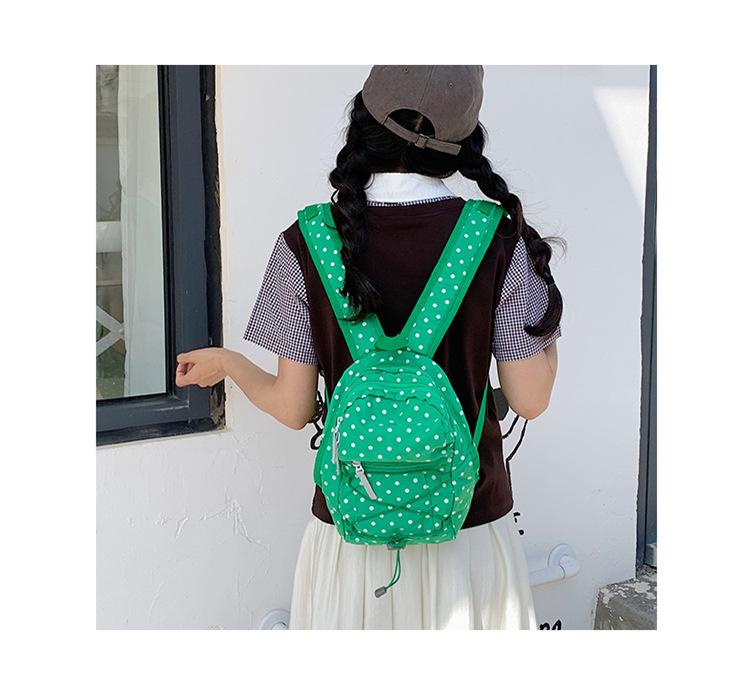 Zaino per la scuola zaino per nuovo studente zaino mini ad alto valore zaino per studenti pois Mori zaino per studenti leggero zaino per studenti per il tempo libero
