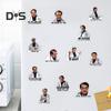 12Pcs Doctor Fridge Magnet Weight Loss Guideline Sticker Motivational Diet Helper Microwave Oven Whiteboard Refrigerator Magnet Home Office Kitchen