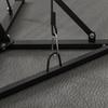 Punching Bag Stand, Height-Adjustable, with Speed Ball, Metal Frame, 160L x 145W x 175-220H cm, Black