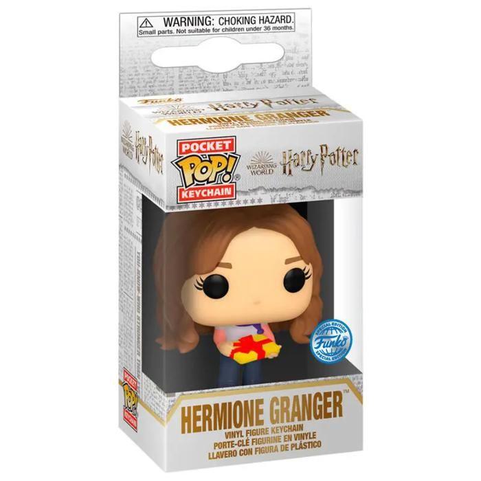 Figurine - Funko - Pocket Pop! Keychain - Hermione Granger - Vinyle - Noir