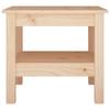 Vidaxl Stolik Kawowy, 45X45X40 Cm, Lite Drewno Sosnowe