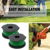 4Pcs Spool for Black & Decker GH3000/GH3000R/LST540/LST540B Lawn Mower Part,SF-080-BKP