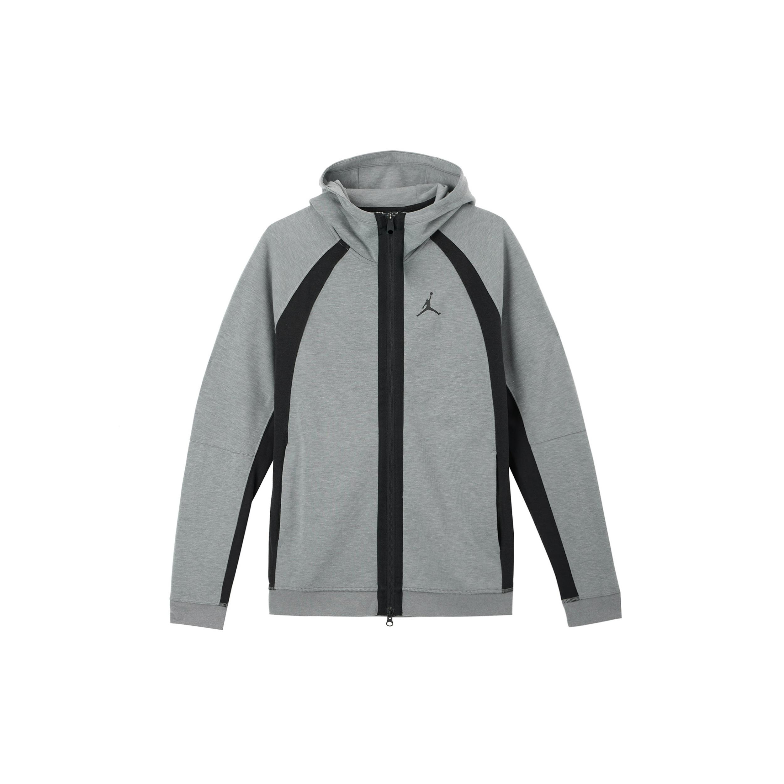 Air Jordan Dri-FIT Sport Air Full-Zip Hoodie Grey Men s DQ7324-091 XXL