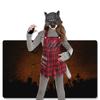 2/3Pcs Wolf Costume Set Wolf Tail Wolf Mask Gloves Set Halloween Christmas Fancy Party Costume Toys Animal Cosplay Props