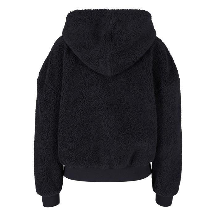 Sweatshirt À Capuche Zippé Femme Urban Classics Oversize Sherpa