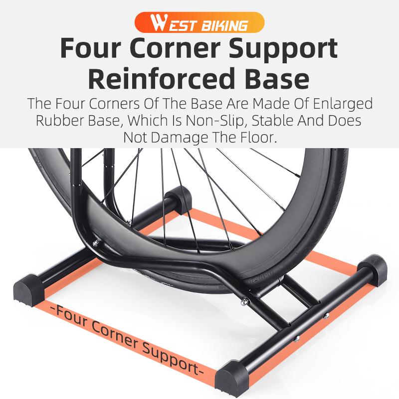 WEST BIKING 3 In 1 Bicycle Parking Rack Multifunctional Bike Indoor Garage Storage Stand MTB Road Bike Maintenance Repair Stand