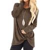 Women Fashion Loose Long Sleeve Casual T-Shirt Blouse Tops