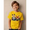 Zootopia Children's Summer T-Shirt, Judy & Nick Collaboration Short Sleeve Casual Top for Boys and Girls