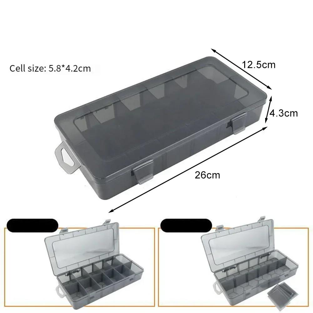 Plastikowe pudełko do przechowywania śrub i wkrętów z wieloma przegródkami Skrzynka na narzędzia z częściami Skrzynka na narzędzia sprzętowe Skrzynka na narzędzia do naprawy Componentów elektronicznych Siatka na wiertła