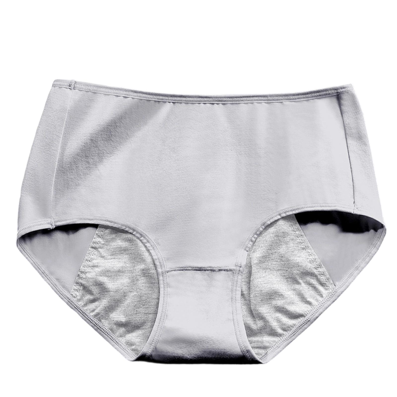 Women s Mid-Waist Breathable Plus-Size Underwear Menstrual Hygiene Panties M