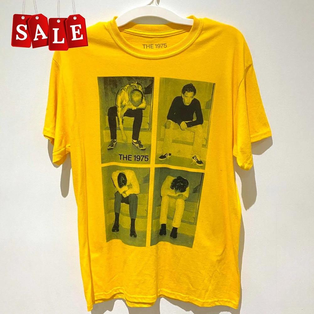 Hot The 1975 Band Cotton Unisex S235XL TShirt ZL652 Unisex T-Shirt XXXL