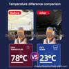Popular Car Sunshade: Retractable Folding Umbrella for Front Windshield, Heat Insulation, UV Protection