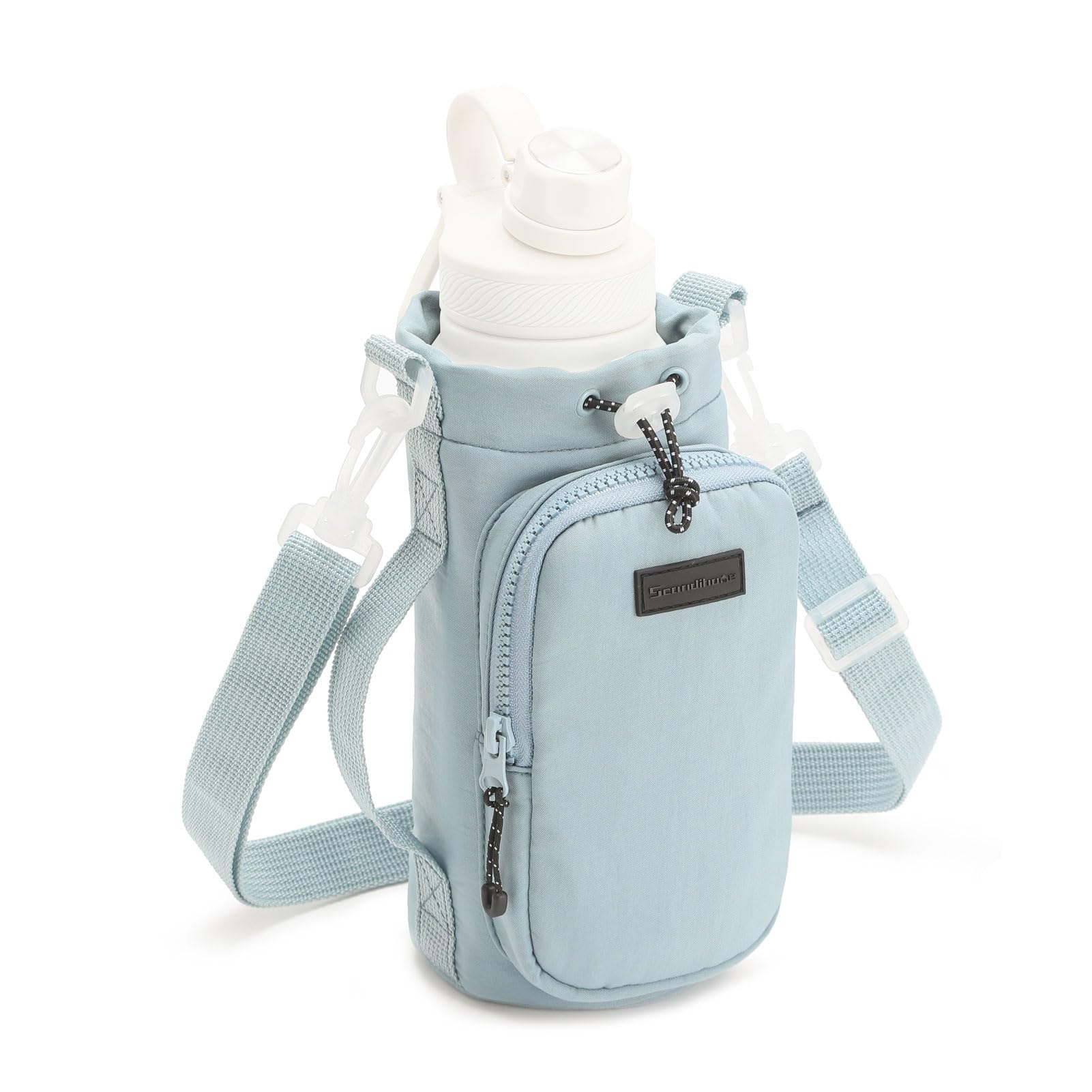 

Azarxis Water Bottle Bottle Carrier Nylon Bottle Water Bottle for Outdoor with Adjustable Shoulder Strap Pouch, Cover, Case, Holder, Handbag, Hiking,