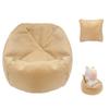 Bean Bag Chair for 17cm Dolls Handmade Corduroy Mini Sofa Pillows Cute Desktop Decoration Doll Accessory