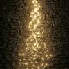 40X2M 800 LED Firefly Bunch Light Outdoor Copper Watering Can Fairy Light Waterfall String Light For Holiday Tree Decor