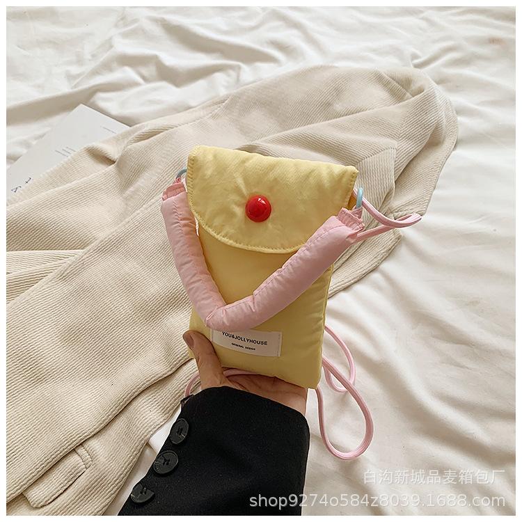 

Summer ice cream crossbody mobile phone bag 2025 new ins high-value cute handbag foreign style shoulder bag